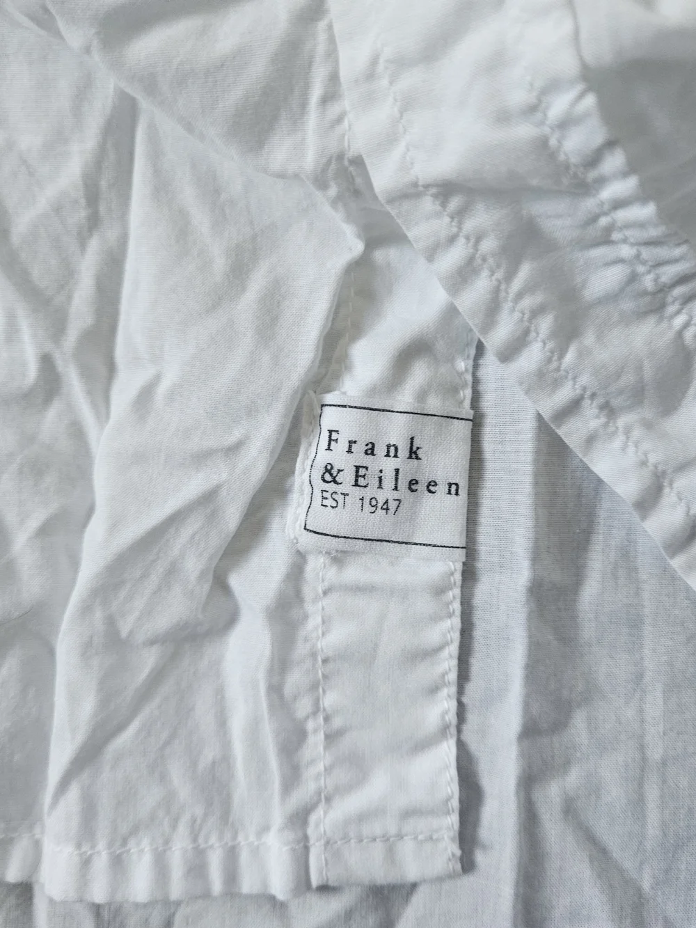 Frank & Eileen Women's Eileen White Casual Button-Up Shirt XL Made In USA - Picture 4 of 7